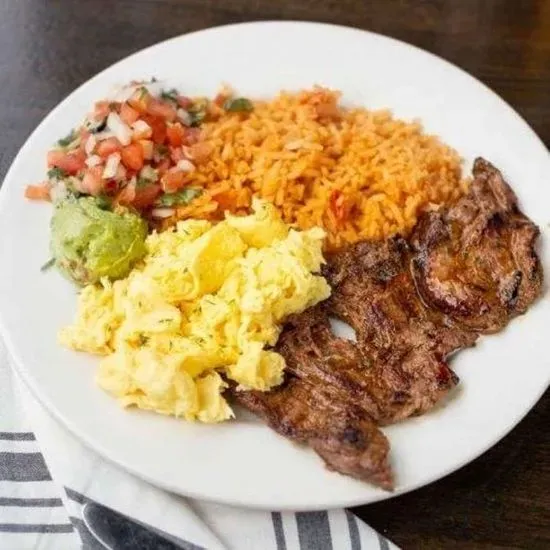 Carne Asada & Eggs