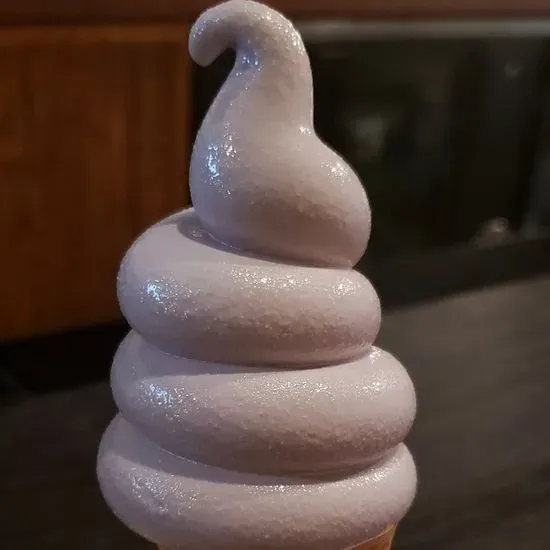 Taro Soft Serve