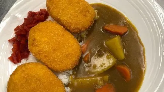 Potato Croquette Curry 