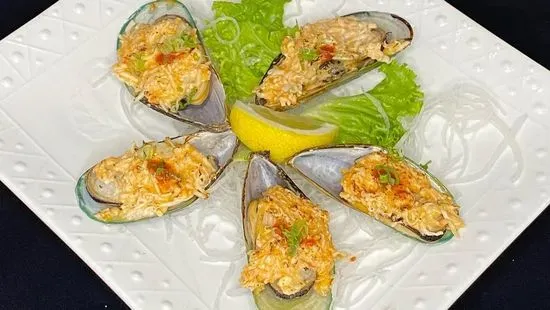 Baked Mussels