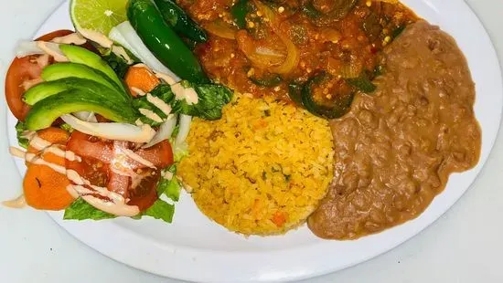 bistec a la mexicana