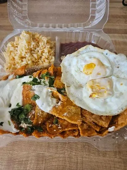 Mexican chilaquiles 