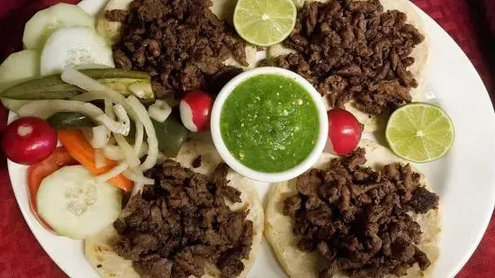 miércoles especial 3 regular  tacos de asada\\ Wednesday special.  3 steak tacos 