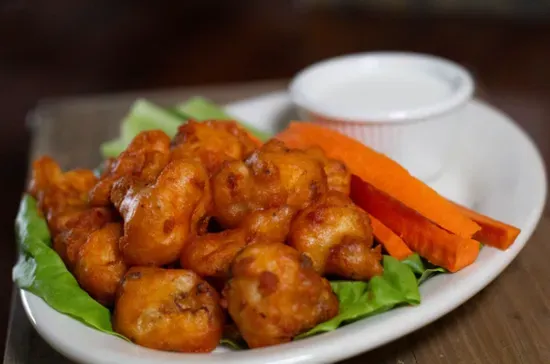 Buffalo Cauliflower Bites (V)