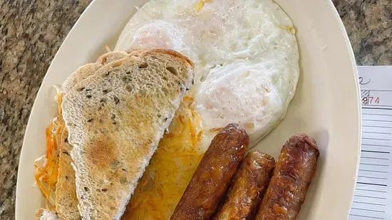 Polish Sausage & Eggs