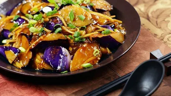 Eggplant w/ Garlic Sauce魚香茄子