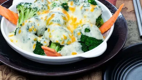 Baked Broccoli w/ Cream Sauce焗西蘭花