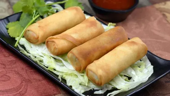 Egg Roll (Vegetable) (4)炸齋春卷