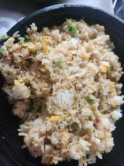 Q12. Salty Fish Chicken Fried Rice鹹魚雞粒炒飯