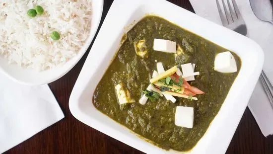 Saag paneer