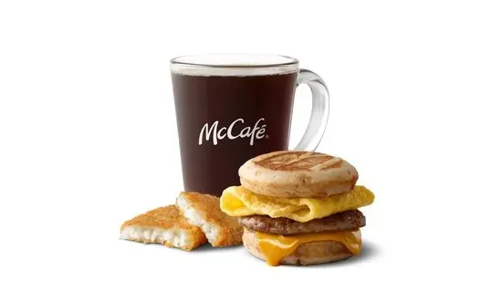 Sausage, Egg and Cheese McGriddles® Meal