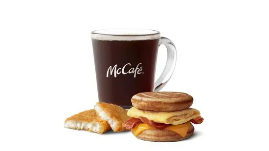 Bacon, Egg & Cheese McGriddles® Meal