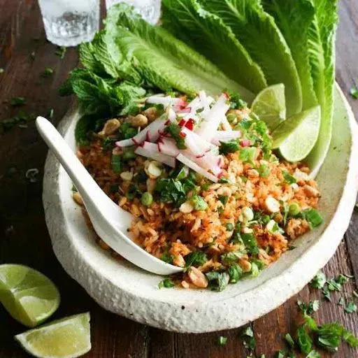 Vegan Nam Khao