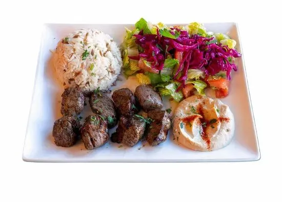 Beef Shish Plate