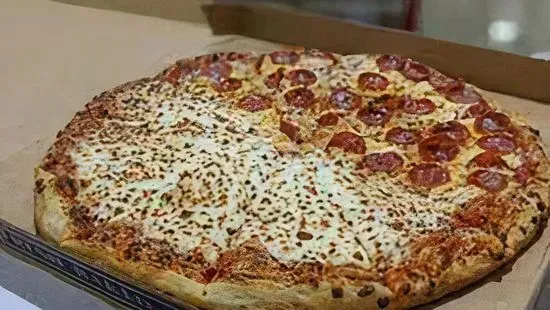 Small Half and Half Pizza