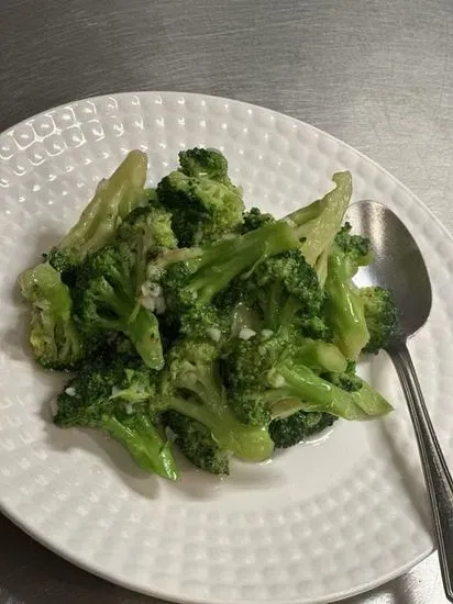 Broccoli with Fresh Garlic