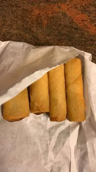 Vegetarian Egg Rolls (4)