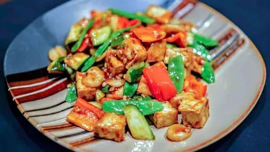 Vegetarian Kung Pao with Tofu