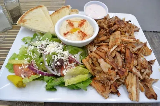 21. Chicken Shawarma platter