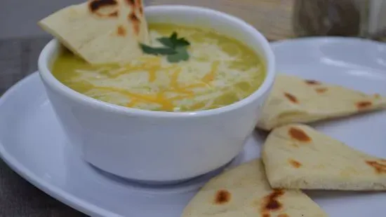 Cheesy Lentil Soup