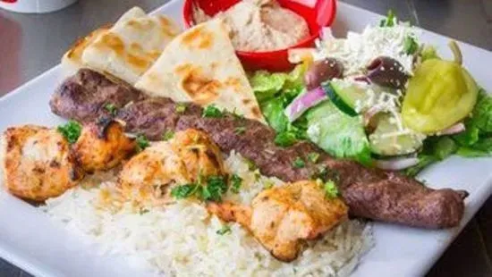 30. Mix & Match Kabob platter