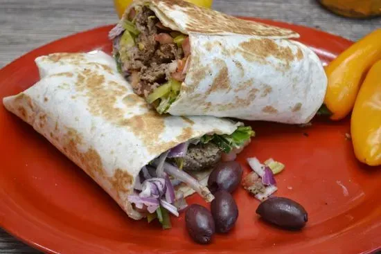 7. Shawarma Chicken wrap