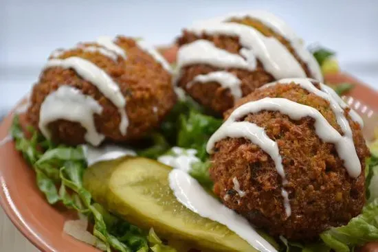 Falafel With Tahini 4pcs 