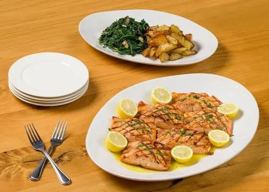 Salmone alla Griglia* (Serves 6)