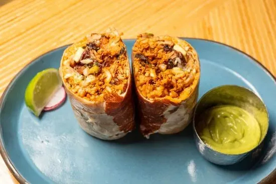 Chicken al Pastor Burrito