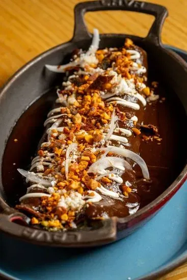 Chicken Mole Enchiladas