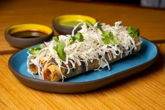 Crab & Shrimp Flautas