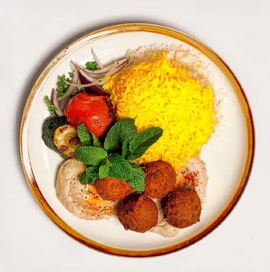 Falafel Veggie Plate