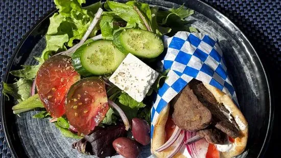 Half Gyro & Salad Combo