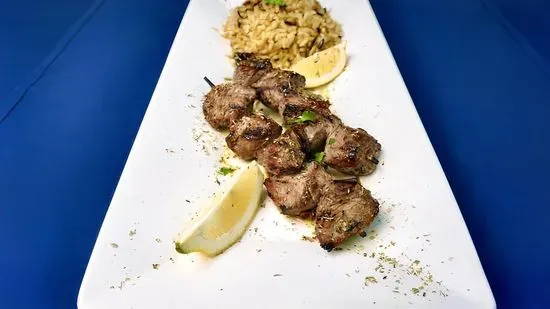 Lamb Souvlakia