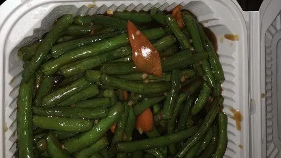 Green Beans with Black Bean Sauce