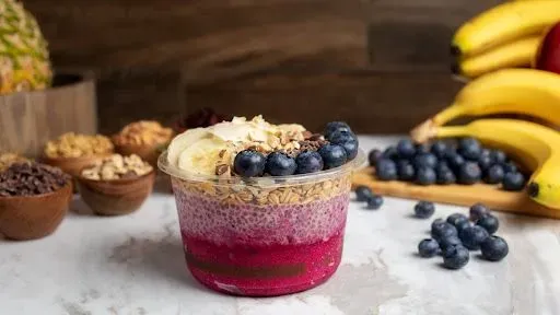 Pitaya + Coconut Chia Pudding