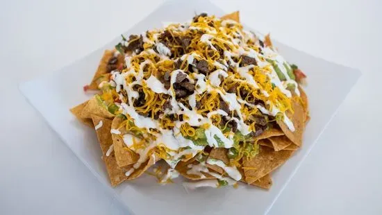 Nachos w/ Choice of Meat