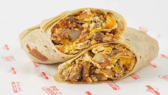 7. Potato, Eggs & Cheese Burrito