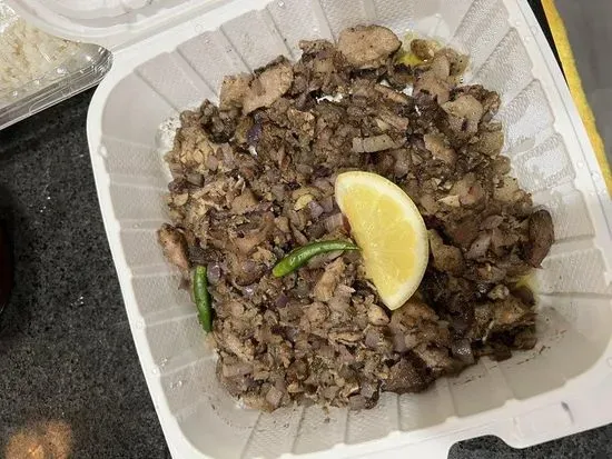 Sisig with Egg