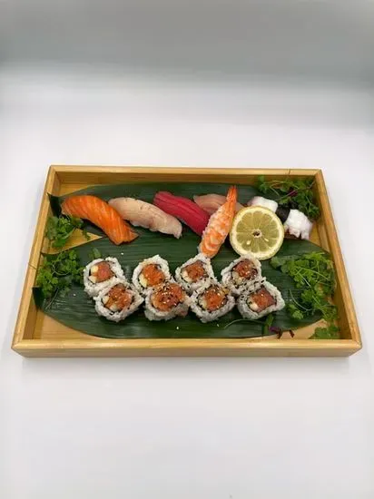 Sushi combo 6 pc & California roll 