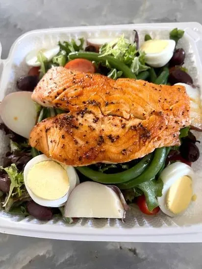 Salmon Nicoise Salad