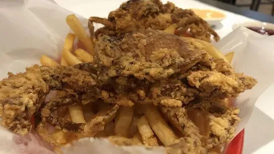 Fried Soft-Shell Crab Basket 炸软壳蟹