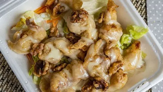 Honey Walnuts Shrimps 核桃虾（午）