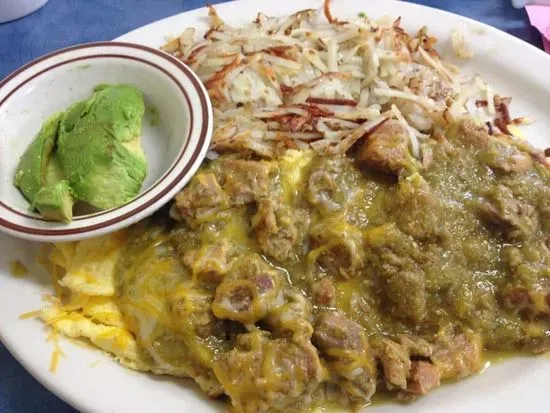 Chile Verde Omelette