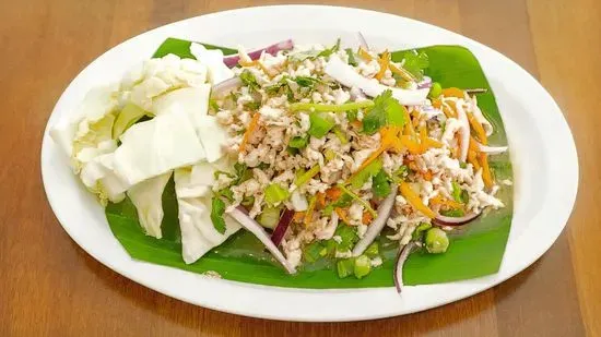 16. Chicken Larb