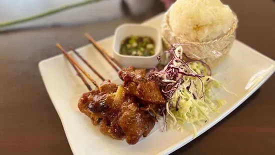 Grilled Pork &Sticky Rice