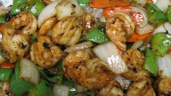 45. Shrimp w. Black Bean Sauce