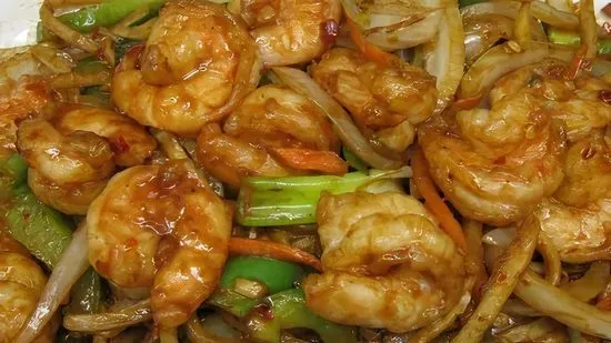 38. Shrimp with Spicy Garlic Sauce