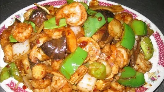 36. Sizzling Shrimp