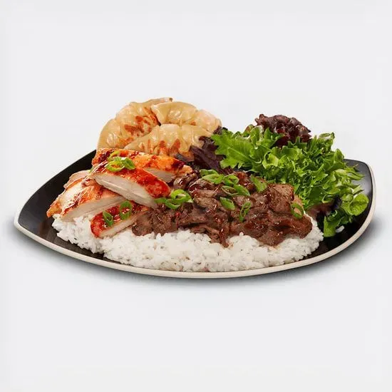 WaBa Chicken & Steak Plate